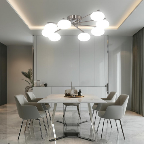 Citilux ATMAN SMART CL226A181 LED RGB Умная люстра Матовый Хром