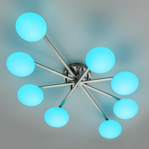 Citilux ATMAN SMART CL226A181 LED RGB Умная люстра Матовый Хром