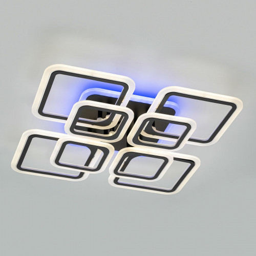 Citilux Марсель Смарт CL232A185E RGB Умная люстра Чёрная