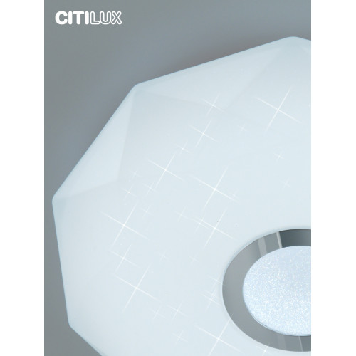 Citilux Диамант Смарт CL713A100G Умная люстра Хром