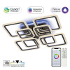 Citilux Марсель Смарт CL232A185E RGB Умная люстра Чёрная