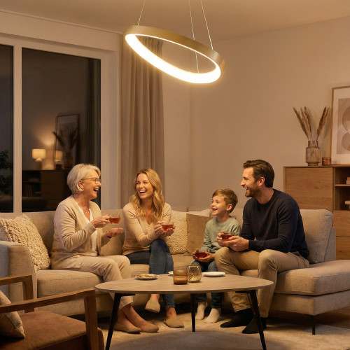 Citilux GENKA SMART CL756A042 LED Умная подвесная люстра