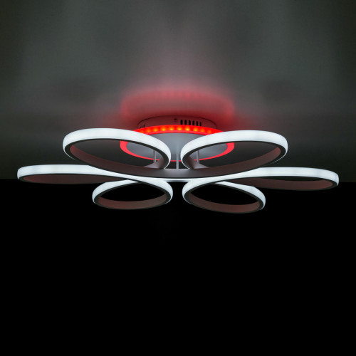 Citilux Сезар Смарт CL233A170E RGB Умная люстра Белая