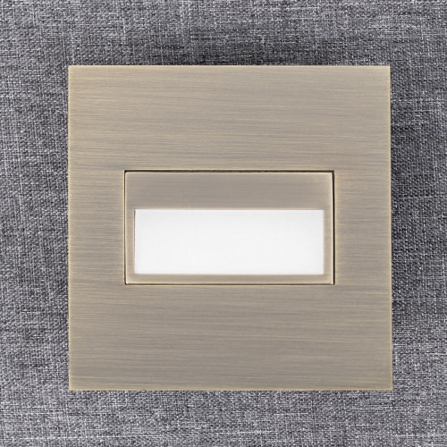 Citilux Скалли CLD007K3 LED Встраиваемый светильник лестничный Бронза