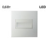 Citilux Скалли CLD007K0 LED Встраиваемый светильник лестничный Белый