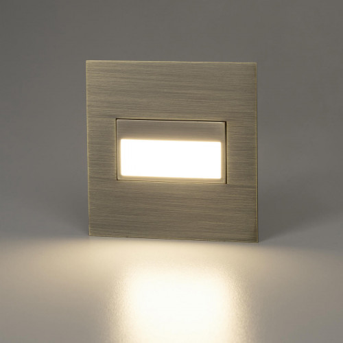 Citilux Скалли CLD007K3 LED Встраиваемый светильник лестничный Бронза