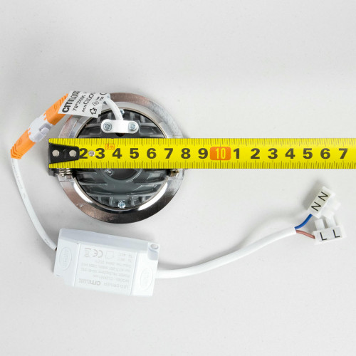 Citilux Гамма CLD004NW1 LED Встраиваемый светильник с диммером