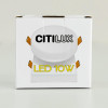 Citilux Вега CLD53K10W LED Встраиваемый квадратный светильник