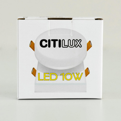 Citilux Вега CLD53K10W LED Встраиваемый квадратный светильник