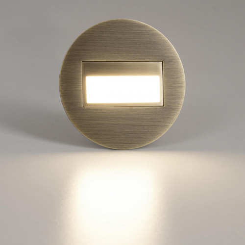 Citilux Скалли CLD007R3 LED Встраиваемый светильник лестничный Бронза