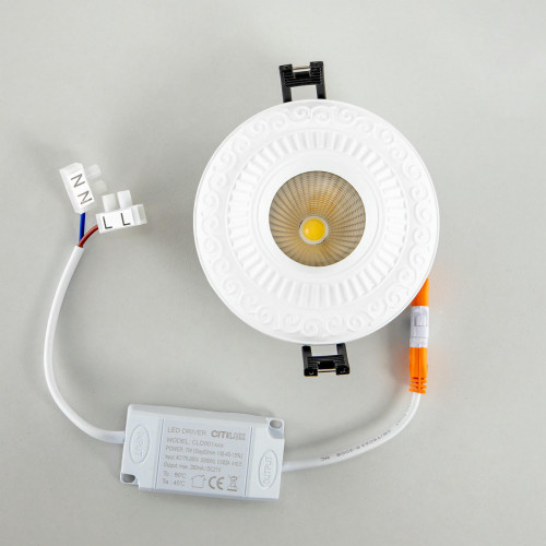 Citilux Боска CLD041NW0 LED Встраиваемый светильник с диммером