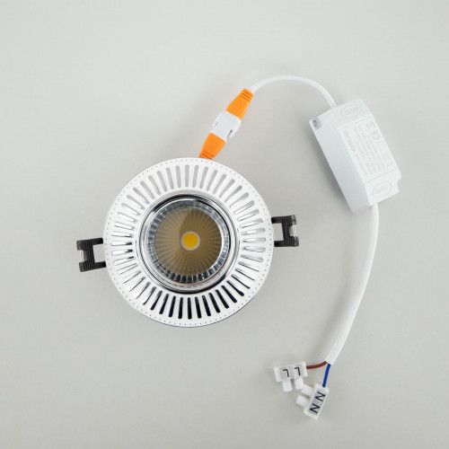 Citilux Дзета CLD042NW1 LED Встраиваемый светильник с диммером