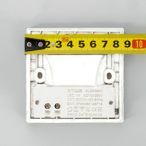 Citilux Скалли CLD005K1 LED Встраиваемый светильник лестничный Графит