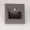 Citilux Скалли CLD005KS1 Встраиваемый светильник с датчиком движения Графит