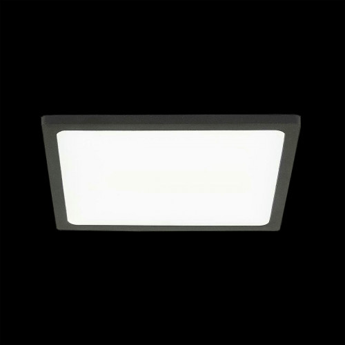 Citilux Омега CLD50K152 LED Встраиваемый светильник с диммером Чёрный