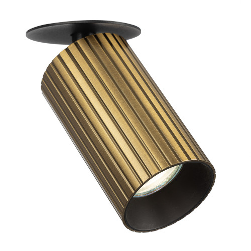 Citilux AXEL CL512D13R Спот поворотный встраиваемый Бронза Рифлёный