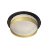 Citilux Hardy CL002D14 Встраиваемый светильник Чёрный+Золото