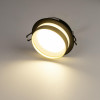 Citilux Hardy CL002D14 Встраиваемый светильник Чёрный+Золото