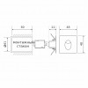 Подсветка для лестниц MRL LED 1102 чёрный Elektrostandard