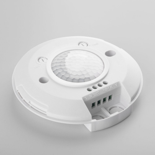 Инфракрасный датчик движения 6м 2000W 360° IP20 SNS-M-11 белый Elektrostandard