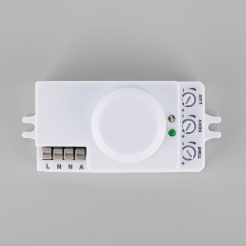 Микроволновый датчик движения 10м 1200W 360° IP20 Белый SNS-M-13 белый Elektrostandard