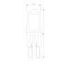Галогенная лампа 50W G9 G9 220V50W Elektrostandard