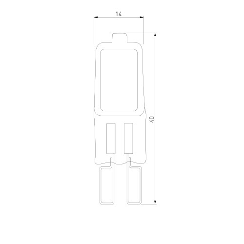 Галогенная лампа 50W G9 G9 220V50W Elektrostandard