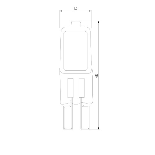 Галогенная лампа 40W G9 G9 220V40W Elektrostandard