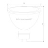 Светодиодная лампа JCDR 7W 220V 3300K G5.3 BLG5304 Elektrostandard