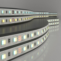 Светодиодная лента 24 В 10 Вт/м 60 LED/м 5050 IP20, MIX теплый белый 3300K/холодный белый 6500K, 5 м Лента светодиодная 24V 10W 60LED 5050 IP20 MIX теплый белый/холодный белый, 5м Elektrostandard