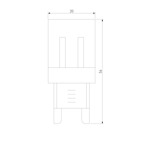 Светодиодная лампа JCD 9W 220V 4200K G9 BLG904 Elektrostandard