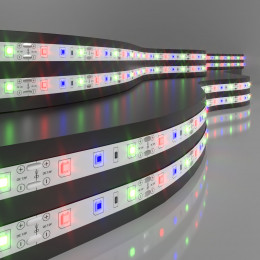 Светодиодная лента 12 В 4,8 Вт/м 60 Led/м 2835 IP20, RGB, 5 м Лента светодиодная 12V 4,8W 60Led 2835 IP20 RGB, 5м Elektrostandard