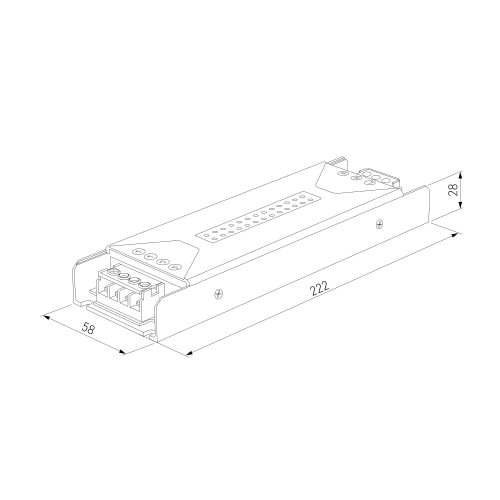 Блок питания 400W 24V IP20 95065/00 Elektrostandard