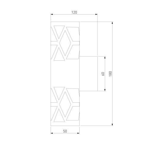 Настенный светодиодный светильник Fanc черный MRL LED 1023 Elektrostandard