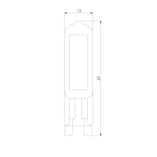 Светодиодная лампа G9 LED 5W 220V 3300K стекло BLG914 Elektrostandard