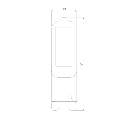 Светодиодная лампа G9 LED 3W 220V 6500K стекло BLG913 Elektrostandard