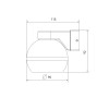 Настенный светильник MRL 1026 Elektrostandard