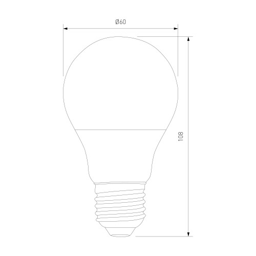 Светодиодная лампа A65 15W 6500K E27 BLE2726 Elektrostandard
