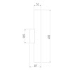 Настенный светодиодный светильник 40123/LED Elektrostandard
