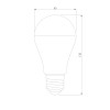 Светодиодная лампа Classic LED D 20W 4200K E27 А65 BLE2743 Elektrostandard