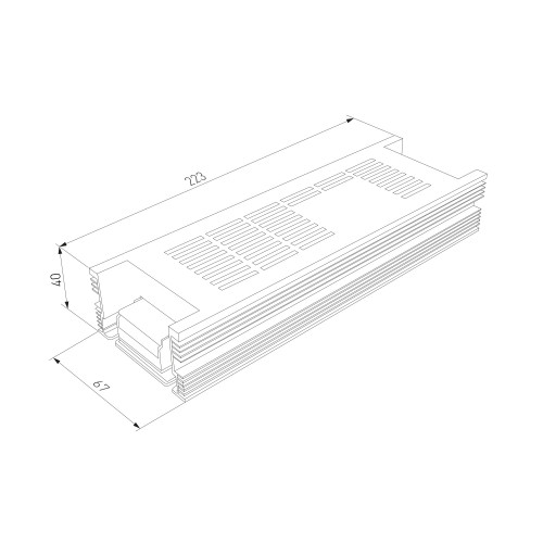 Блок питания для светодиодной ленты 24 В 250W Трансформатор 24V 250W Elektrostandard