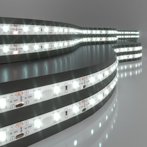 Светодиодная лента 24 В 4,8 Вт/м 60 Led/м 2835 IP65, холодный белый 6500K, 5 м Лента светодиодная 24V 4,8W 60Led 2835 IP65 холодный белый, 5м Elektrostandard