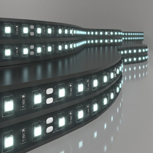 Светодиодная лента 24 В 14,4 Вт/м 60 Led/м 5050 IP20, холодный белый 6500K, Black, 5 м Лента светодиодная 24V 14,4W 60Led 5050 IP20 холодный белый, Black, 5м Elektrostandard