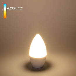 Светодиодная лампа Свеча" C37 6W 4200K E14 BLE1422" Elektrostandard