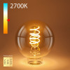 Филаментная светодиодная лампа Dimmable G95 5W 2700K E27 тонированная BLE2747 Elektrostandard