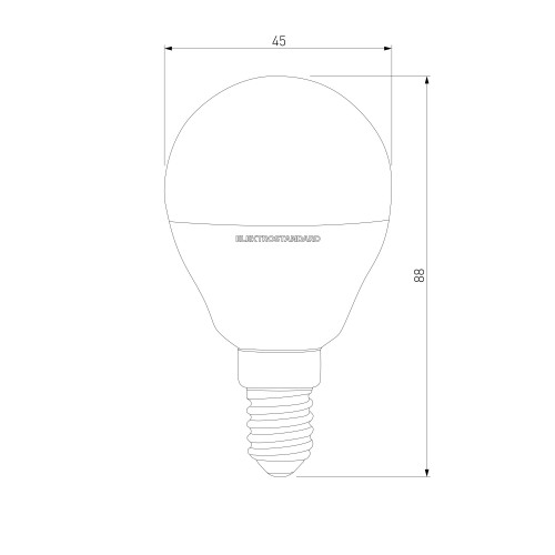 Светодиодная лампа Mini Classic LED 9W 3300K E14 BLE1442 Elektrostandard