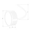 Светодиодный модуль 7W 4000K 105° BMGU1002 Elektrostandard