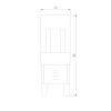 Светодиодная лампа JCD 5W 220V 4200К G9 BLG909 Elektrostandard