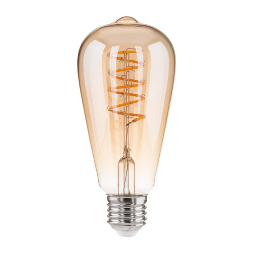 Филаментная светодиодная лампа Dimmable ST64 5W 2700K E27 тонированная BLE2746 Elektrostandard