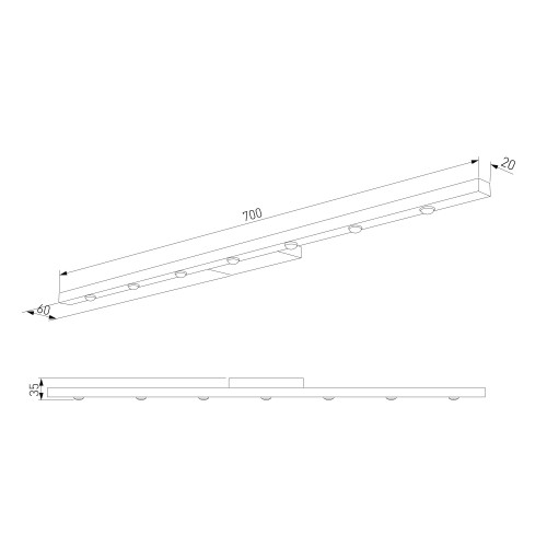 Светильник настенный светодиодный Artline латунь 40162/LED Elektrostandard